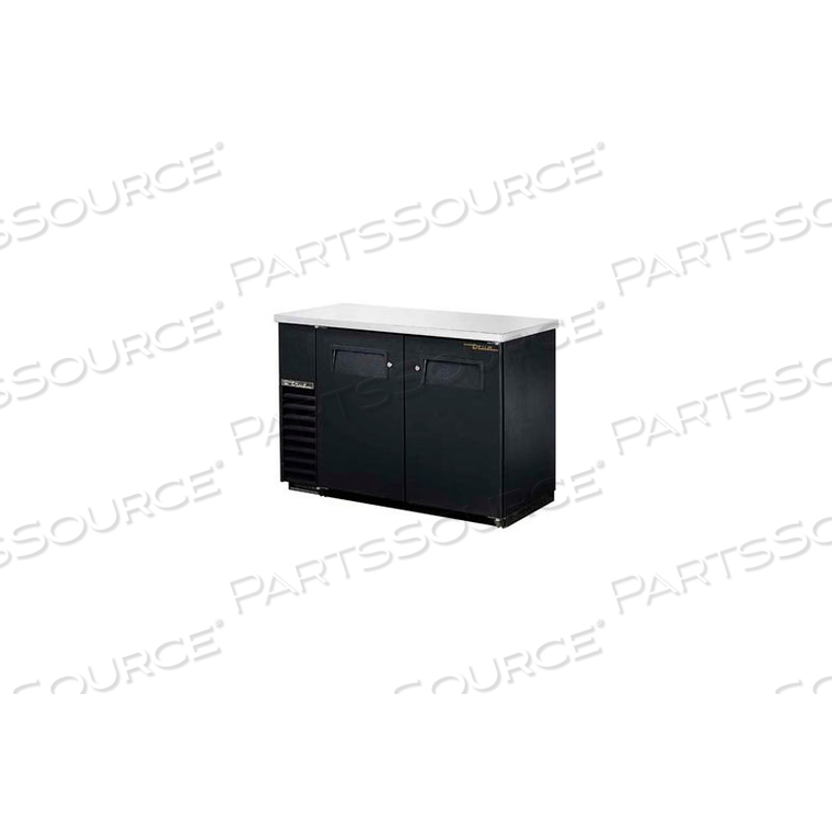 TBB-24-48 BACK BAR COOLER 2 SECTION - 49-1/8"W X 24-1/2"D X 35-5/8"H by True Food Service Equipment
