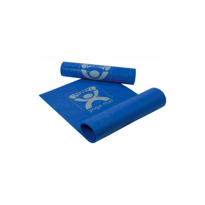 CANDO ECO-FRIENDLY PREMIUM YOGA MAT, BLUE, 68" X 24" X 1/4" by Fabrication Enterprises