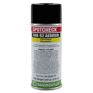 01-5352-78 MAGNAFLUX SKD-S2 SPOTCHECK® DEVELOPER, SOLVENT BASED, 16 OZ, AEROSOL by Magnaflux