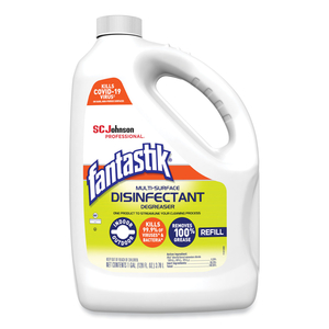 MULTI-SURFACE DISINFECTANT DEGREASER, PLEASANT SCENT, 1 GALLON BOTTLE by Fantastik