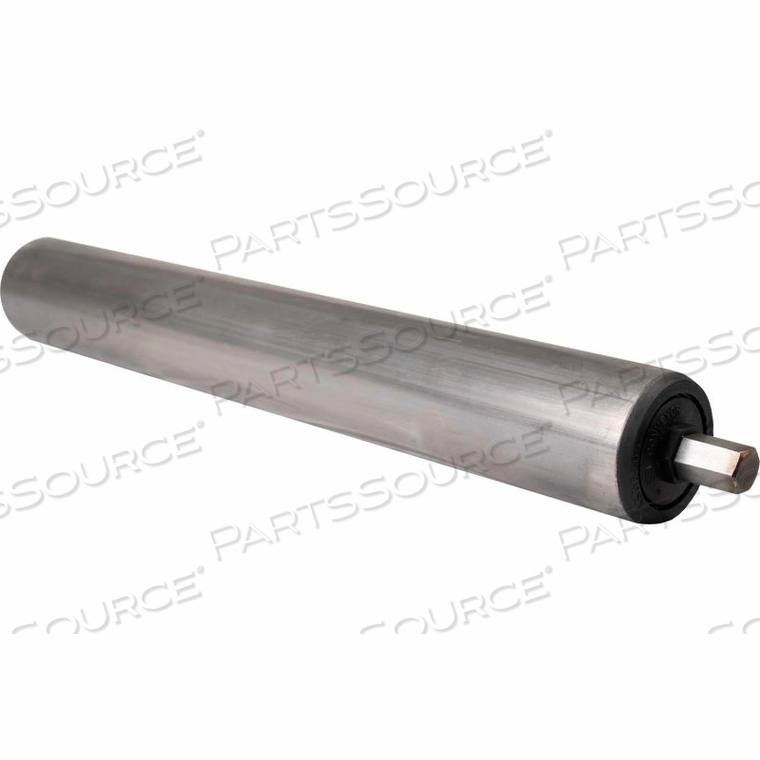 2-1/2" DIA. X 11 GA. STAINLESS STEEL ROLLER FOR 42" O.A.W. OMNI CONVEYORS, ABEC BEARINGS 