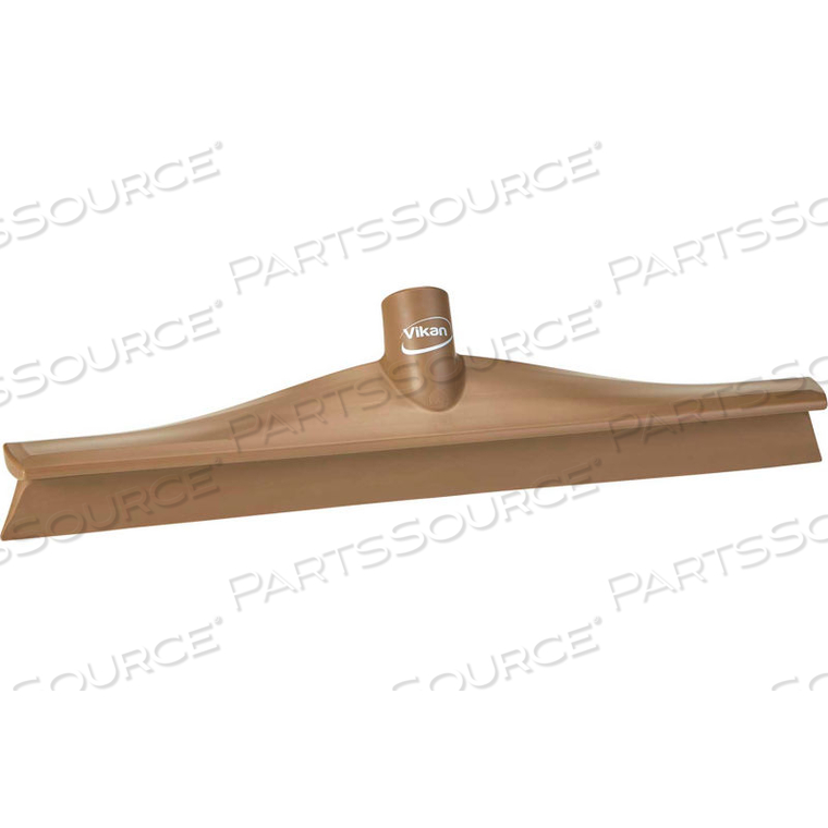 VIKAN 16" SINGLE BLADE ULTRA HYGIENE SQUEEGEE, BROWN by Vikan