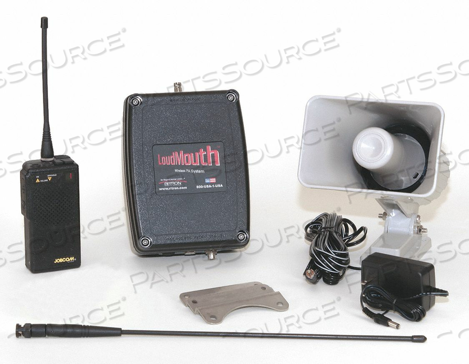 WIRELESS PA SPEAKER SYSTEM VHF by Ritron WIRELESS PA SPEAKER SYSTEM VHF by Ritron