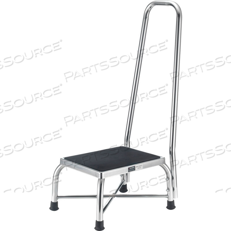 MEDICAL HEAVY DUTY BARIATRIC STEP STOOL WITH HANDRAIL by Approved Vendor