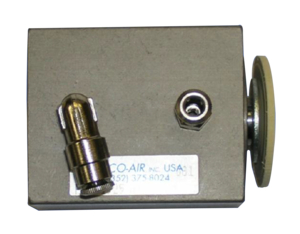 VALVE BLOCK ASSEMBLY - 1 ELBOW & 1 STRAIGHT FITTING by Medivators (Cantel Medical) (now STERIS) VALVE BLOCK ASSEMBLY - 1 ELBOW & 1 STRAIGHT FITTING by Medivators (Cantel Medical) (now STERIS)