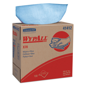 DRY WIPE 9 X 16-3/4 BLUE PK10 by WypAll DRY WIPE 9 X 16-3/4 BLUE PK10 by WypAll