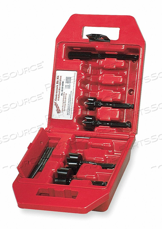 4 BIT CONTRACTORS KIT by Milwaukee Electric Tools 4 BIT CONTRACTORS KIT by Milwaukee Electric Tools