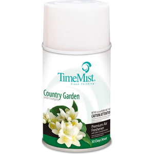 METERED FRAGRANCE DISPENSER REFILL COUNTRY GARDEN, 6.6 OZ AEROSOL 12/CASE by TimeMist