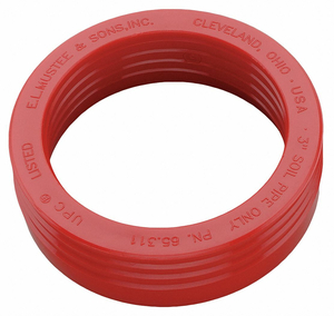 DRAIN SEAL RUBBER RED 3 IN by Mustee