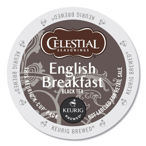 ENGLISH BREAKFAST BLACK TEA K-CUPS, 96/CARTON by Celestial Seasonings