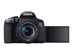 EOS REBEL T8I, DIGITAL CAMERA, SLR, 24.1 MP, APS-C, 4K / 24 FPS, 3X OPTICAL ZOOM EF-S 18-55MM IS STM LENS, WI-FI, BLUETOOTH by Canon (Consumer Electronics)