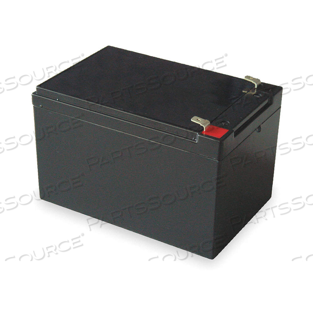 SEALED LEAD ACID BATTERY, 12V DC, 12 AH CAPACITY, 3.7 IN HT, 5.94 IN WD, 3.9 IN DP by Approved Vendor SEALED LEAD ACID BATTERY, 12V DC, 12 AH CAPACITY, 3.7 IN HT, 5.94 IN WD, 3.9 IN DP by Approved Vendor