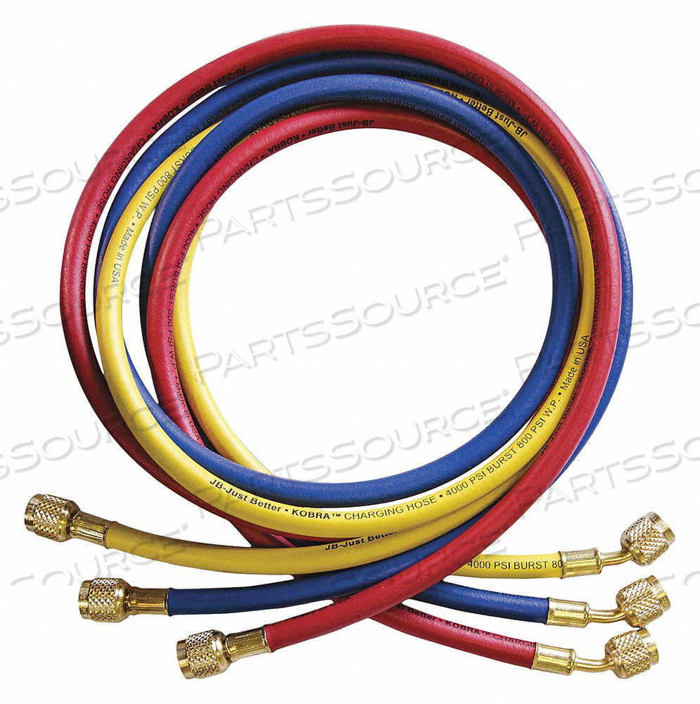 MANIFOLD HOSE SET 60 L 3 HOSES by JB Industries MANIFOLD HOSE SET 60 L 3 HOSES by JB Industries