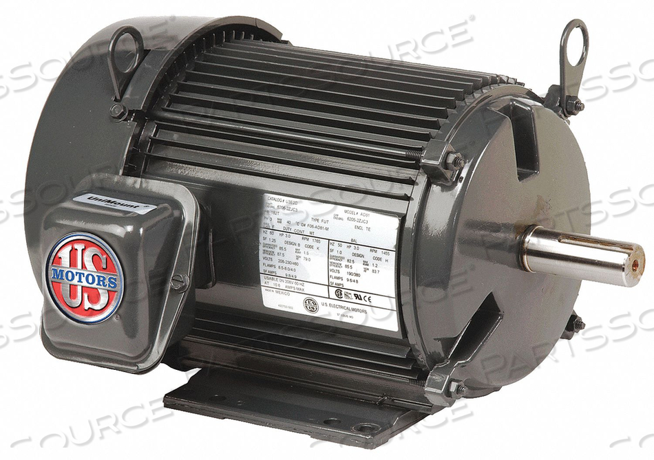MTR 3PH 15 HP 3600 208-230/460V EFF 91.0 by Usem
