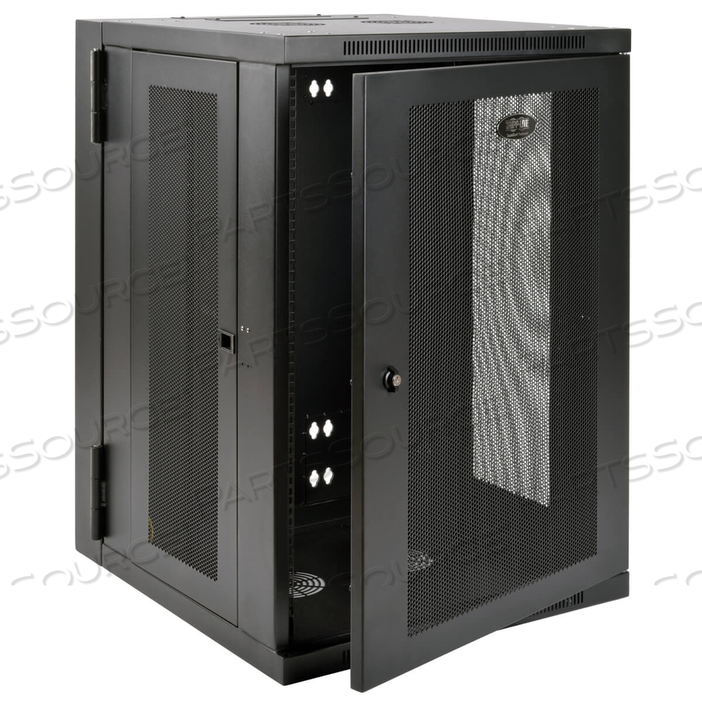 18U UPS-DEPTH WALL-MOUNT RACK ENCLOSURE CABINET, HINGED BACK by Tripp Lite 18U UPS-DEPTH WALL-MOUNT RACK ENCLOSURE CABINET, HINGED BACK by Tripp Lite