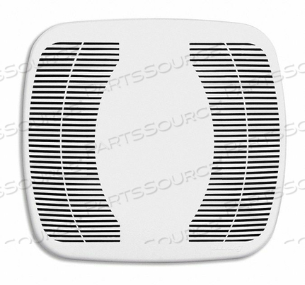 WHITE HIGH PERFORMANCE BATH FAN 100CFM by Air king America, LLC