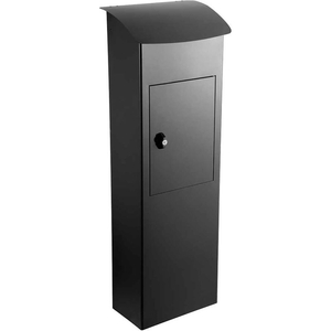 WINFIELD SERIES PARCELSENTRY FREESTANDING MAIL/PARCEL BOX BLACK by Qualarc