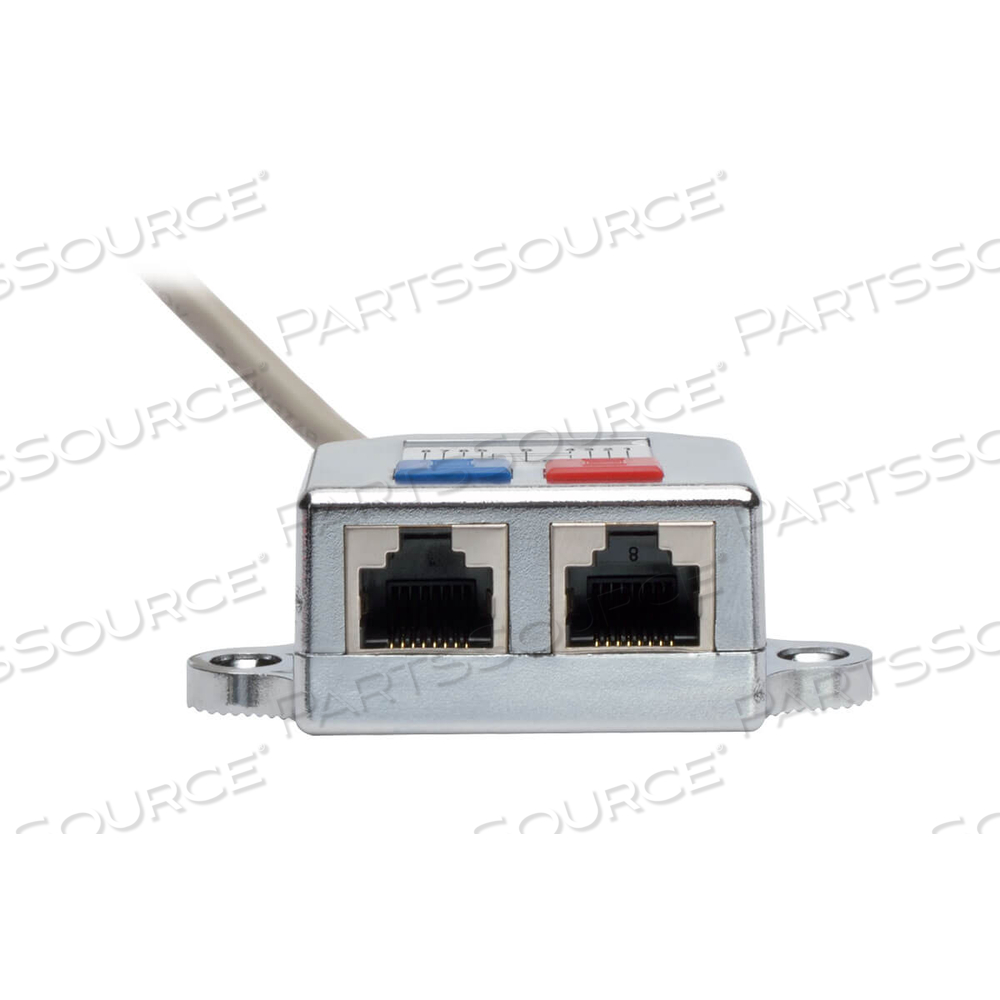 0.5FT 10/100 ETHERNET CAT5/CAT5E 2 RJ45 - 1 RJ45 SPLITTER ADAPTER CABLE by Tripp Lite 0.5FT 10/100 ETHERNET CAT5/CAT5E 2 RJ45 - 1 RJ45 SPLITTER ADAPTER CABLE by Tripp Lite