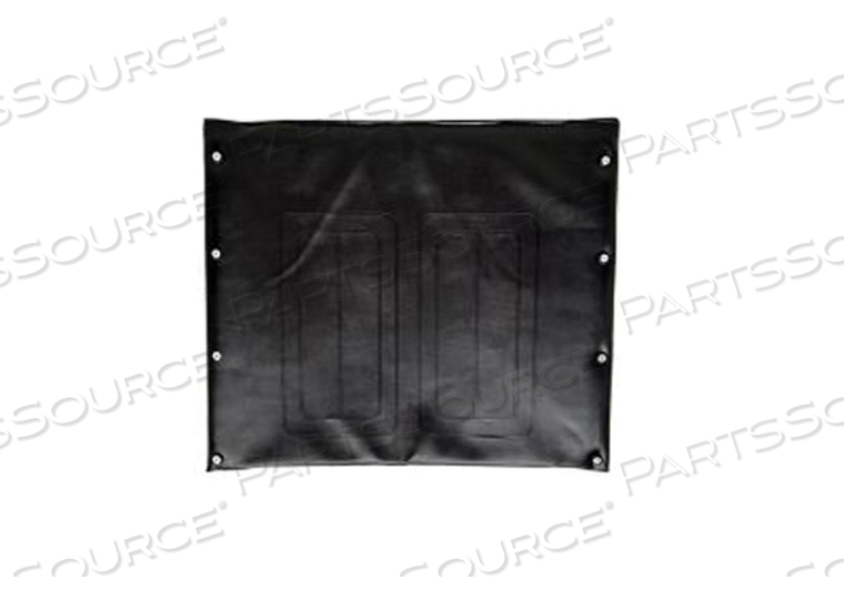 22" X 18" EMBOSSED BACK UPHOLSTERY - BLACK by Alco Sales & Service Co 22" X 18" EMBOSSED BACK UPHOLSTERY - BLACK by Alco Sales & Service Co
