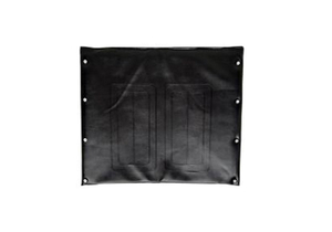 22" X 18" EMBOSSED BACK UPHOLSTERY - BLACK by Alco Sales & Service Co 22" X 18" EMBOSSED BACK UPHOLSTERY - BLACK by Alco Sales & Service Co