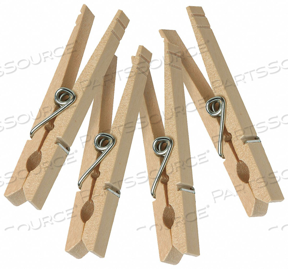 CLOTHESPINS WOODEN PK24 by Honey-Can-Do CLOTHESPINS WOODEN PK24 by Honey-Can-Do