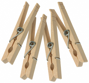 CLOTHESPINS WOODEN PK24 by Honey-Can-Do CLOTHESPINS WOODEN PK24 by Honey-Can-Do