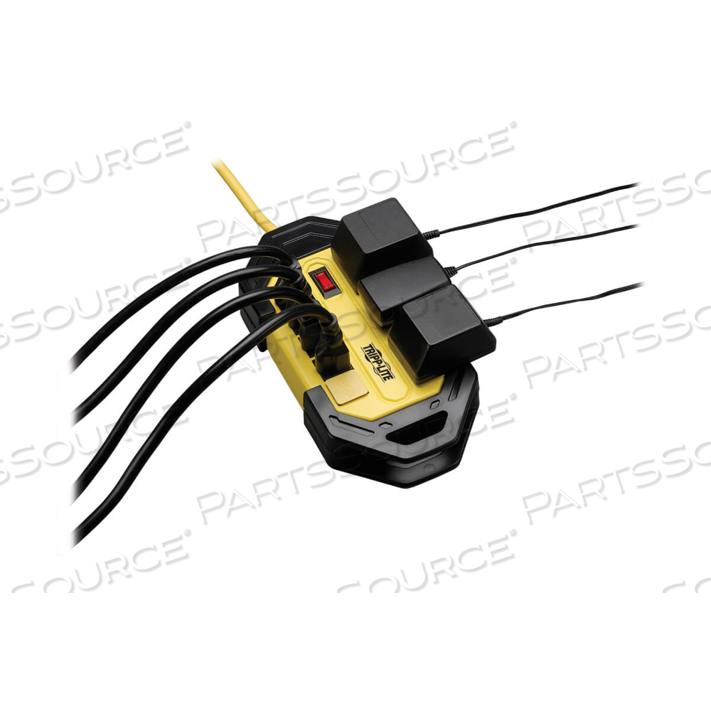 SAFETY POWER STRIP 120V 5-15R 8 OUTLET METAL 25FT CRD GFCI PLUG by Tripp Lite SAFETY POWER STRIP 120V 5-15R 8 OUTLET METAL 25FT CRD GFCI PLUG by Tripp Lite