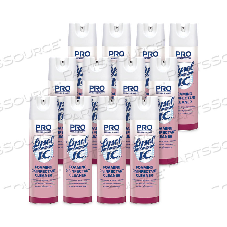 FOAMING DISINFECTANT CLEANER, 24 OZ AEROSOL SPRAY by Lysol