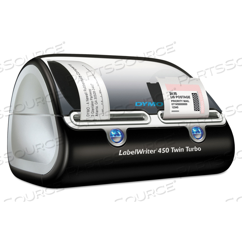 LABELWRITER 450 TWIN TURBO LABEL PRINTER, 71 LABELS/MIN PRINT SPEED, 5.5 X 8.4 X 7.4 by Dymo