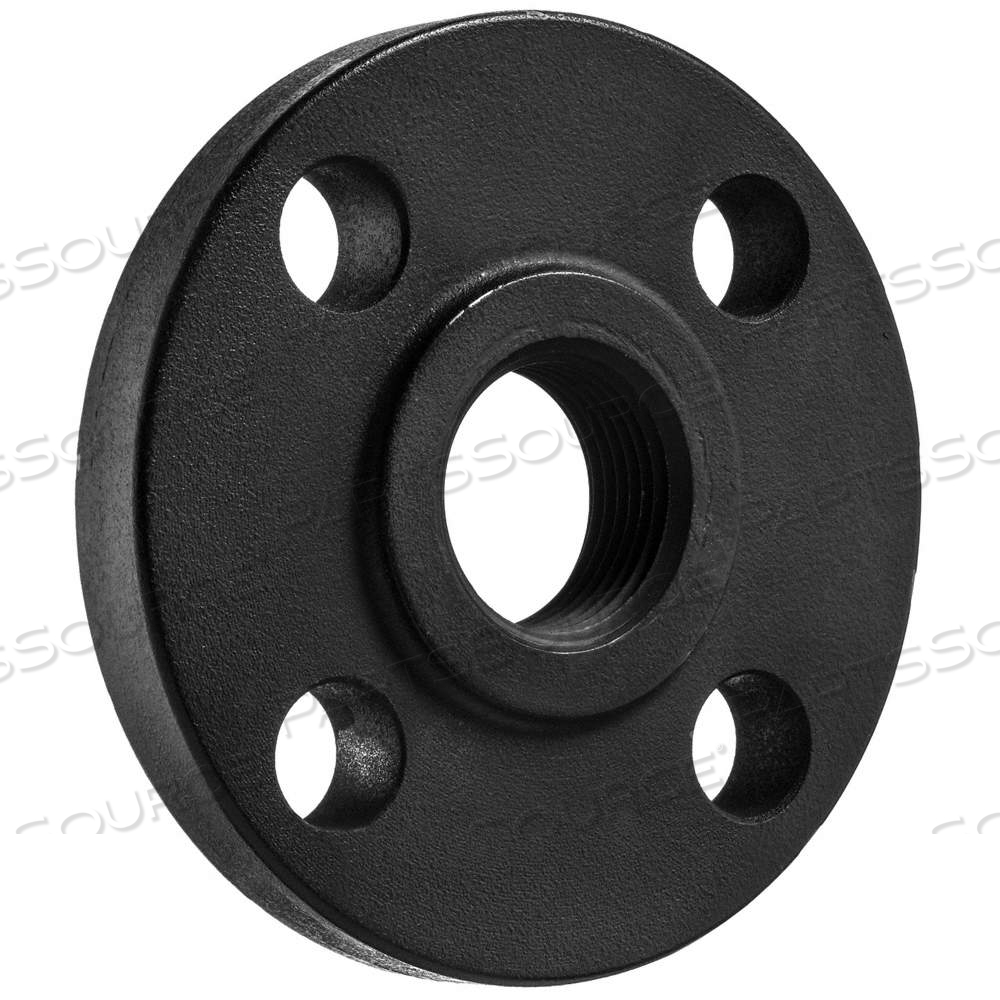 PIPE FLANGE, STEEL, THREADED FLANGE, 1/2 IN PIPE SIZE, RAISED FACE THREADED FLANGE by Approved Vendor
