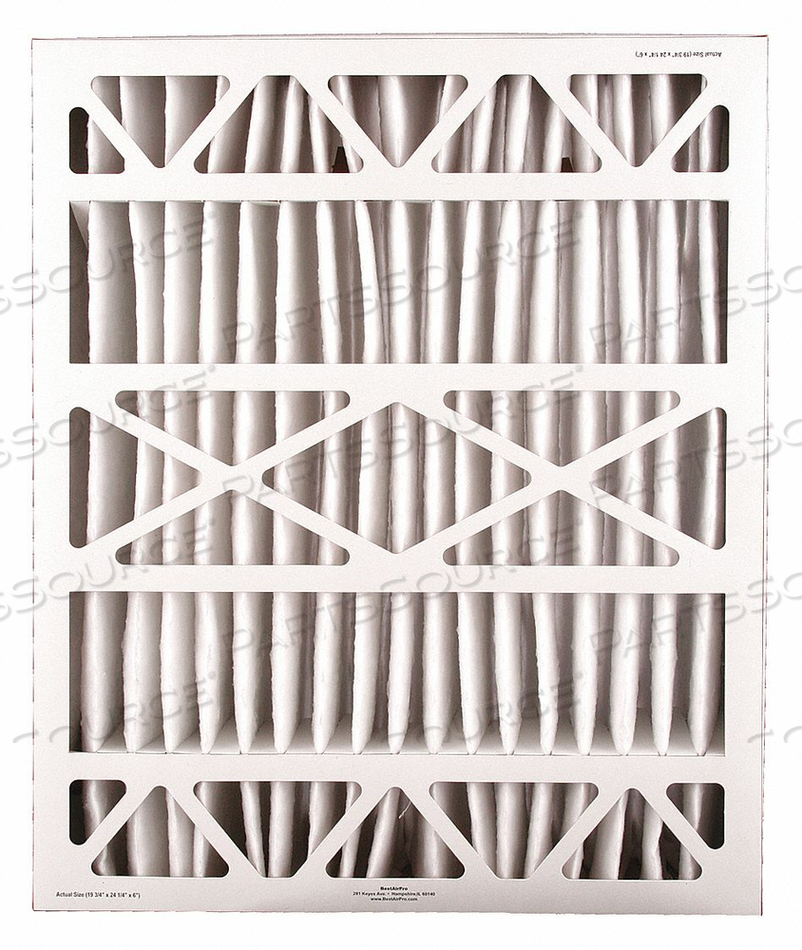 FURNACE AIR FILTER 16X27X6 MERV 11 PK2 by Best Air FURNACE AIR FILTER 16X27X6 MERV 11 PK2 by Best Air
