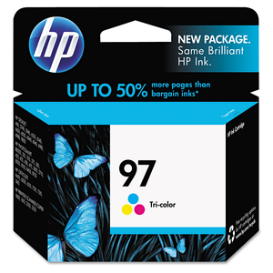 HP 97, (C9363WN) TRI-COLOR ORIGINAL INK CARTRIDGE by HP (Hewlett-Packard)