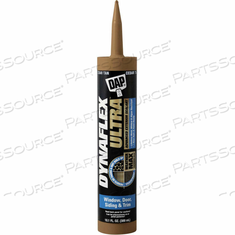 DYNAFLEX ULTRA ADVANCED EXTERIOR SEALANT - 10.1 OZ., CEDAR TAN - by DAP Products Inc.