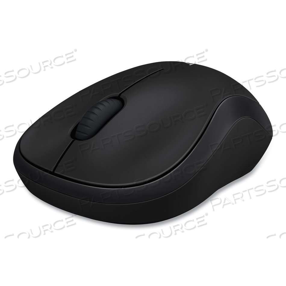 M185 WIRELESS MOUSE, 2.4 GHZ FREQUENCY/30 FT WIRELESS RANGE, LEFT/RIGHT HAND USE, BLACK by Logitech M185 WIRELESS MOUSE, 2.4 GHZ FREQUENCY/30 FT WIRELESS RANGE, LEFT/RIGHT HAND USE, BLACK by Logitech
