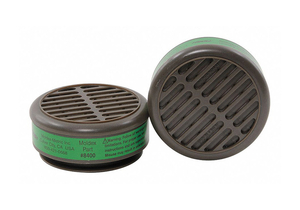 CARTRIDGE GREEN SNAP-IN GASKET PK10 by Moldex