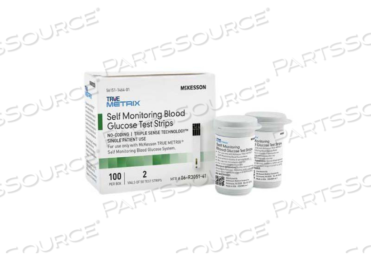 TRUE METRIX® BLOOD GLUCOSE TEST STRIPS (100 PER BOX) by McKesson TRUE METRIX® BLOOD GLUCOSE TEST STRIPS (100 PER BOX) by McKesson