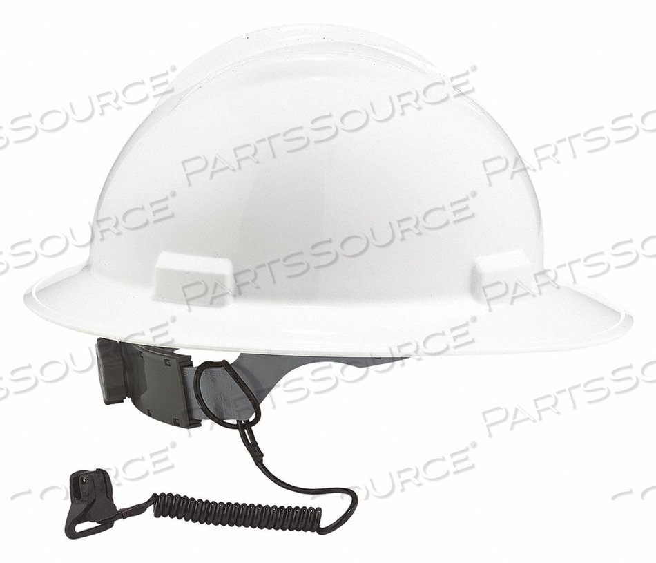 COIL HARD HAT LANYARD CLAMP 13IN.L BLACK by Ergodyne