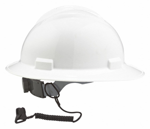 COIL HARD HAT LANYARD CLAMP 13IN.L BLACK by Ergodyne