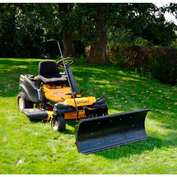 49"W X 19-1/2"H SNOW PLOW FOR CUB CADET RZT MOWERS WITH STEERING WHEEL by Nordic Plow LLC