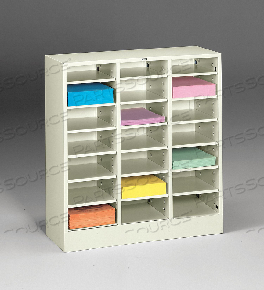 LITERATURE SORTER LETTER SIZED SAND by Tennsco Corp.