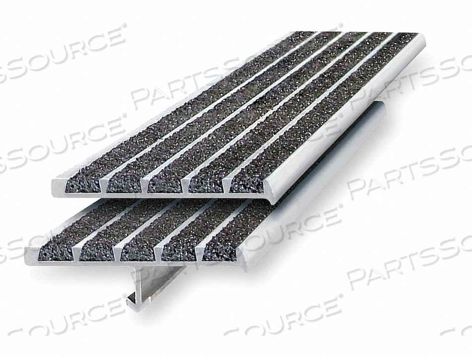 STAIR NOSING BLACK 60IN W EXTRUDED ALUM by Wooster STAIR NOSING BLACK 60IN W EXTRUDED ALUM by Wooster