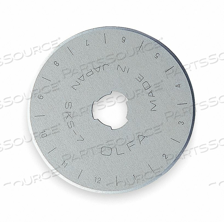 ROTARY STRAIGHT BLADE 45MM W PK10 by Olfa