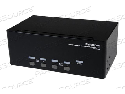 SWITCH BETWEEN FOUR TRIPLE HEAD COMPUTERS, WHILE SHARING THREE DVI DISPLAYS, SPE by StarTech.com Ltd.