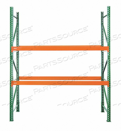 PALLET RACK STARTER UNIT W 96 D 42 H 144 by Husky Rack & Wire