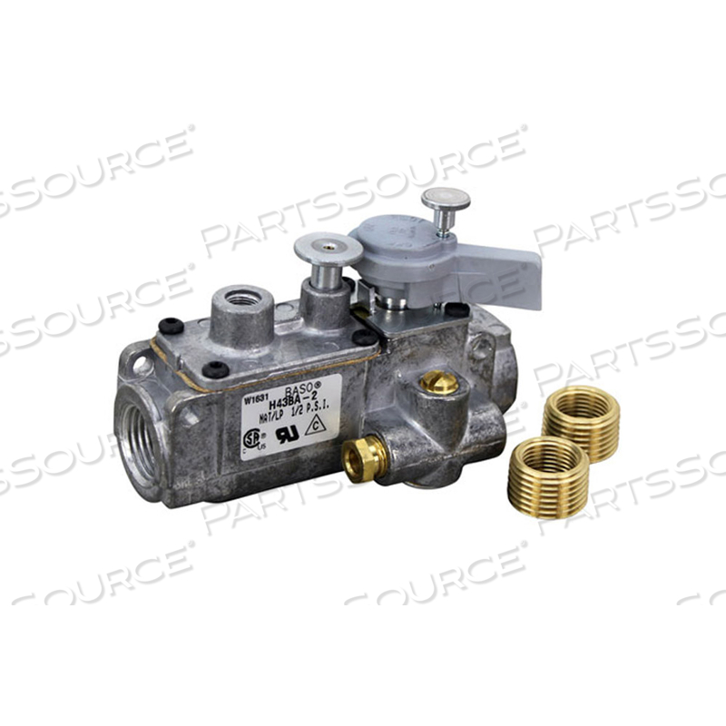 PILOT SAFETY VALVE1/2" W/ REDUCER BUSH 