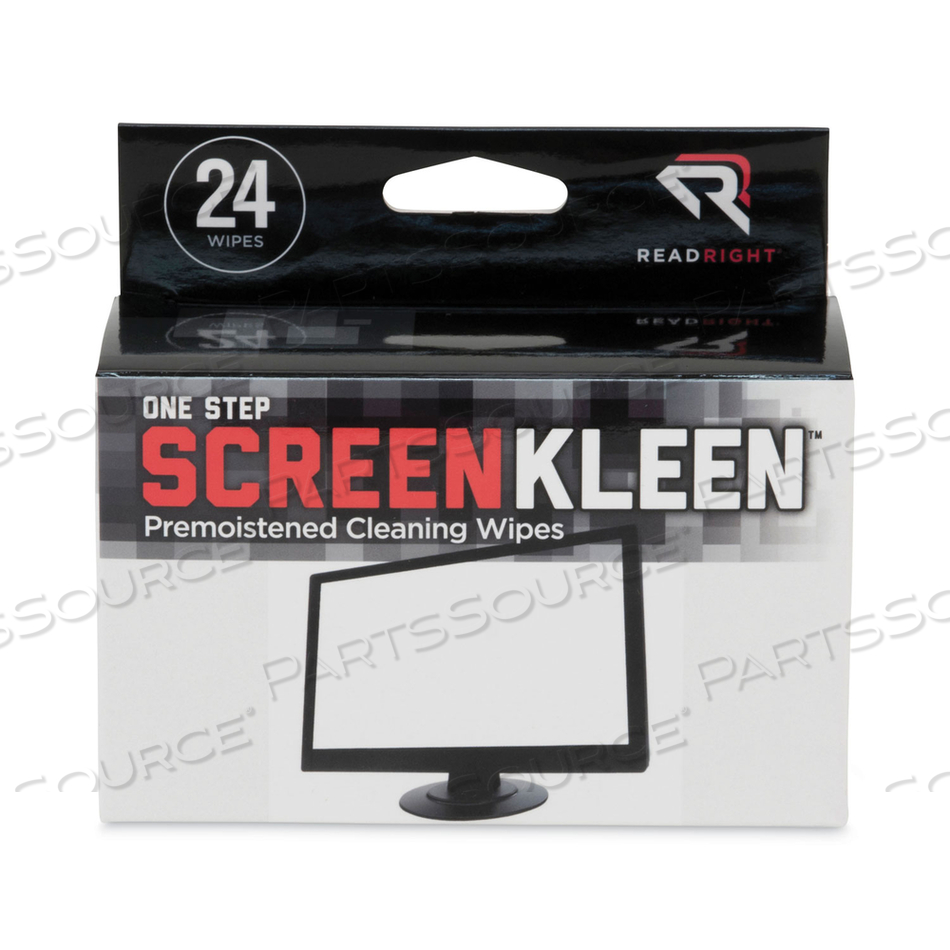 ONESTEP SCREEN CLEANER, 5 X 5 by Read Right