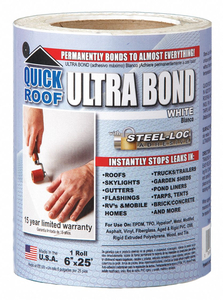 QUICK ROOF ULTRA BOND WHITE 6 X25FT by Cofair