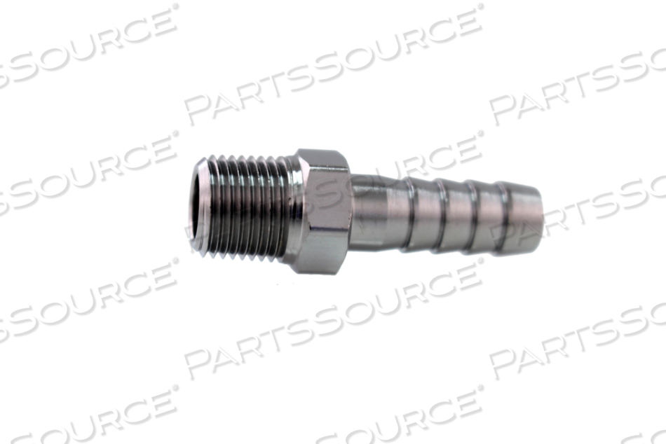 FITTING, 1/8 IN X 1/4 IN CONNECTION, MNPT X HOSE BARB CONNECTION by Bay Corporation