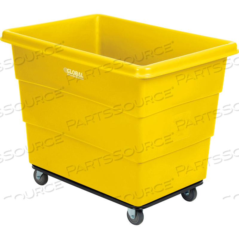 PLASTIC BULK BOX TRUCK, 16 BUSHEL, STEEL CHASSIS BASE YELLOW by Approved Vendor PLASTIC BULK BOX TRUCK, 16 BUSHEL, STEEL CHASSIS BASE YELLOW by Approved Vendor