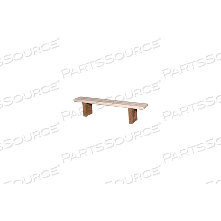 CONCRETE 72" COMMERCIAL FLAT BENCH by Bohlmann CONCRETE 72" COMMERCIAL FLAT BENCH by Bohlmann